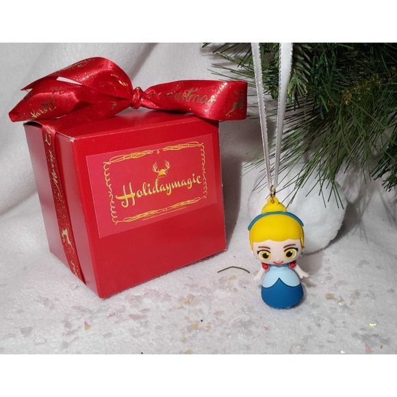 Cinderella Christmas Tree Ornament - Comes in Gift Box w/ Christmas Bow - Picture 1 of 2